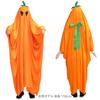 Clearstone Cosplay Halloween Rain Pumpkin Orange 2-Way Poncho, Unisex,