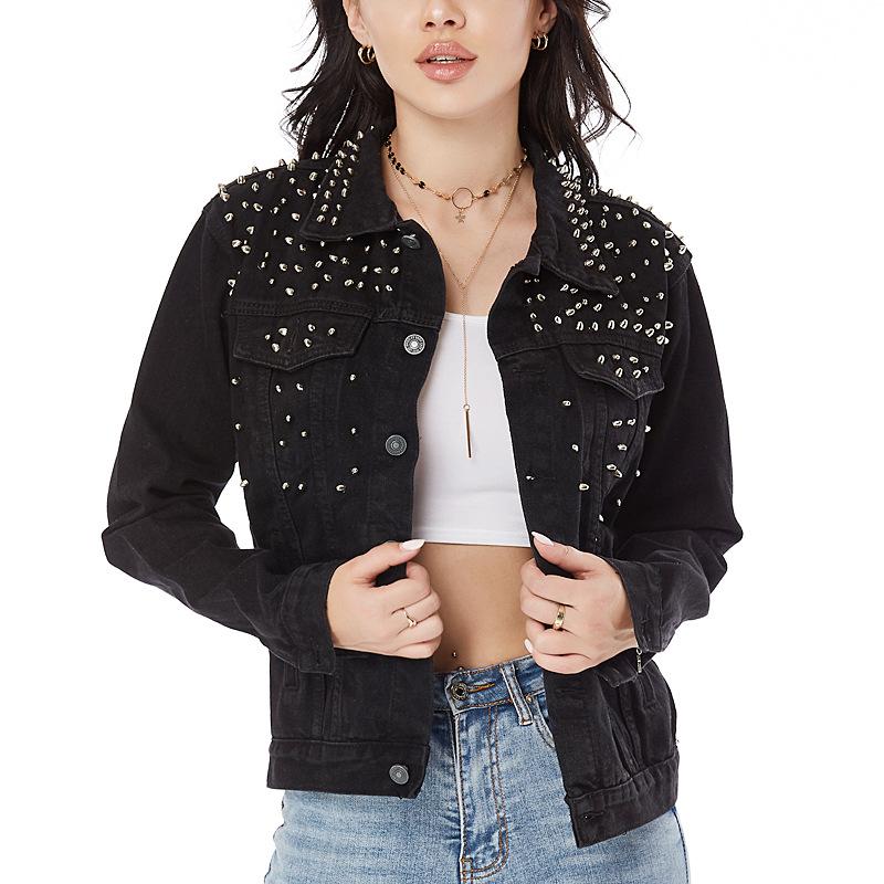 slimming jean jacket