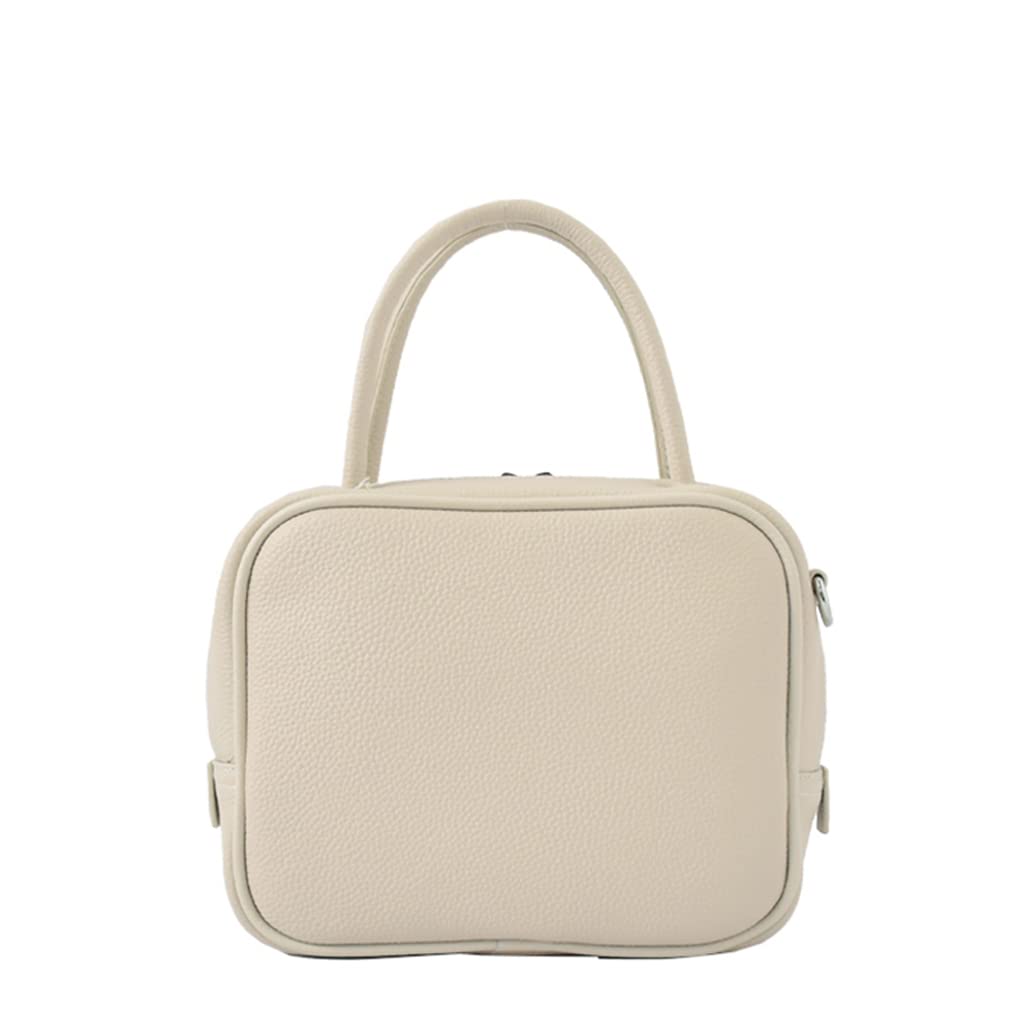 

Genuine cowhide cube commuter bag [Gratante] 2-way bag, handbag, women s abb-g0066 (off-white)