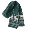 Warm Knitted Yarn Scarf Fashion Thick Yarns Long Scarf Neck Gaiter Outdoor Neck Scarf Wrap Accessory for Winter Warmth