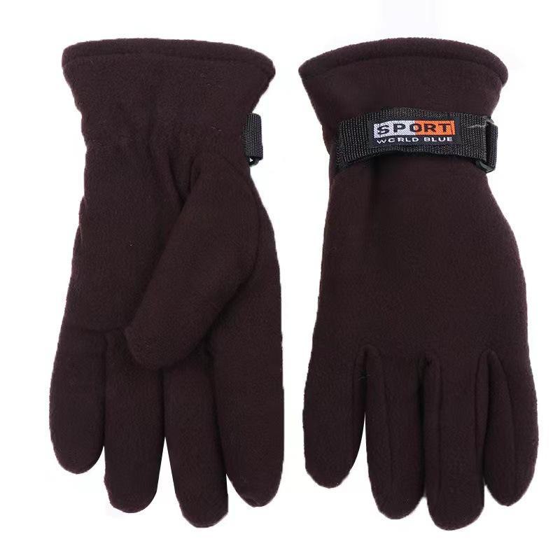 Unisex Polar Fleece Winter Gloves - Outdoor Ski, Cold-Proof Cycling Sports Gear