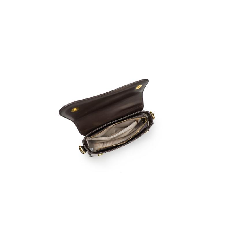 Fashionable and Simple Flip Cover Magnetic Buckle Single-shoulder Bag Work Commute Lady's Bag Underarm Crossbody Handbag