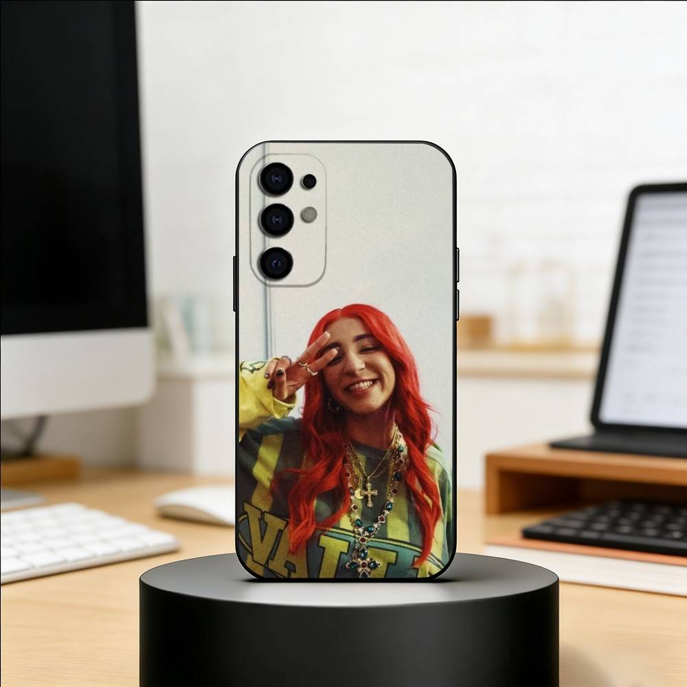 Singer D-De La R-Rose Phone Case For Samsung S25,S24,S21,S22,S23,S30,Ultra,S20,Plus,Fe,Soft Silicone Black Cover