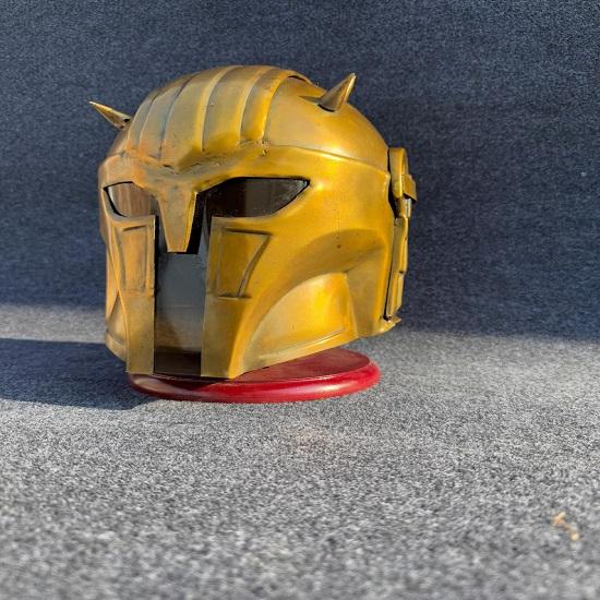 Helmet Beskar  Steel Helmet The Ultimate  Cosplay Star Wars Series Prop, Display, Replica, LARP