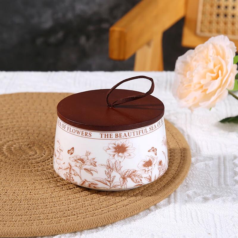 

Aiqiyi A1 Ceramic Chinese Style Seasoning Jar 05 Butterfly-Brown