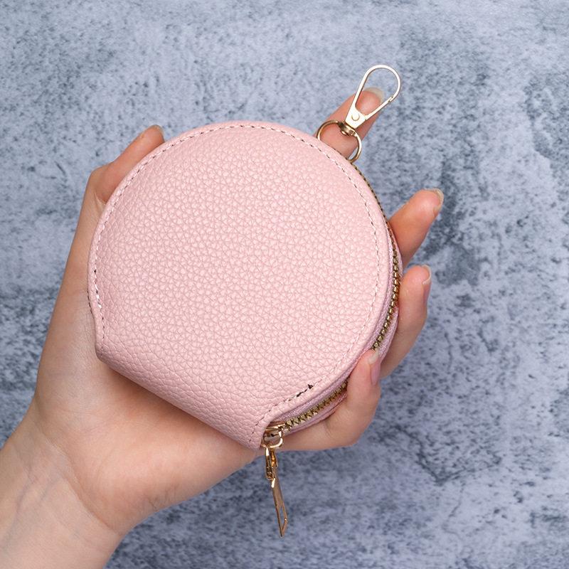 Portable Korean Style Multi-functional Zipper Coin and Earphone Bag