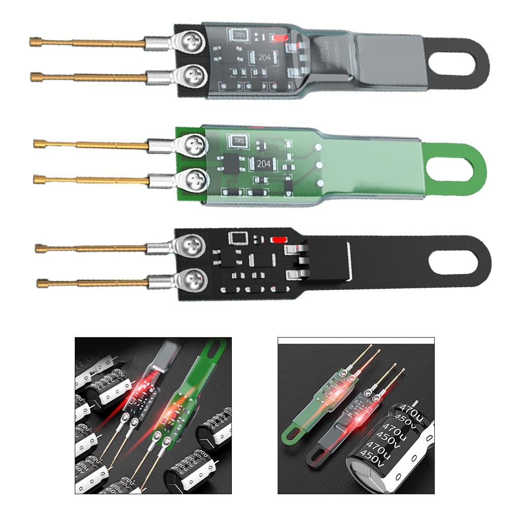 1pc Capacitor Discharge Pen Fast Discharges1000UF 5000UF Capacitor Discharge Tools With LED Indicators Light Electronic Tools
