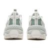 Li Ning Brown Sugar Cushioning Slip Resistant Abrasion Resistant Support Low Top Casual Shoes Women's White Green AGCW098-2