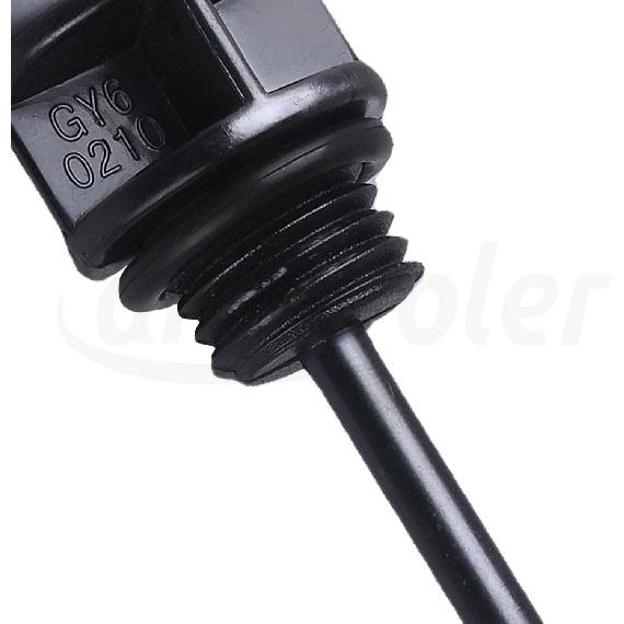 18mm Motorcycle Oil Dipstick Aftermarket Replacement Parts Fit for GY6 125 Engine.