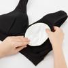PIGEON Breast Milk Absorbent Cotton Nursing Size M Bra, Black,
