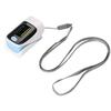 Portable Fingertip Pulse Oximeter SPO2 Blood Oxygen Saturation Monitor with LED Display Lanyard