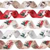5cm Christmas Ribbon: Colorful Car Print Tree Ornaments for Hanging