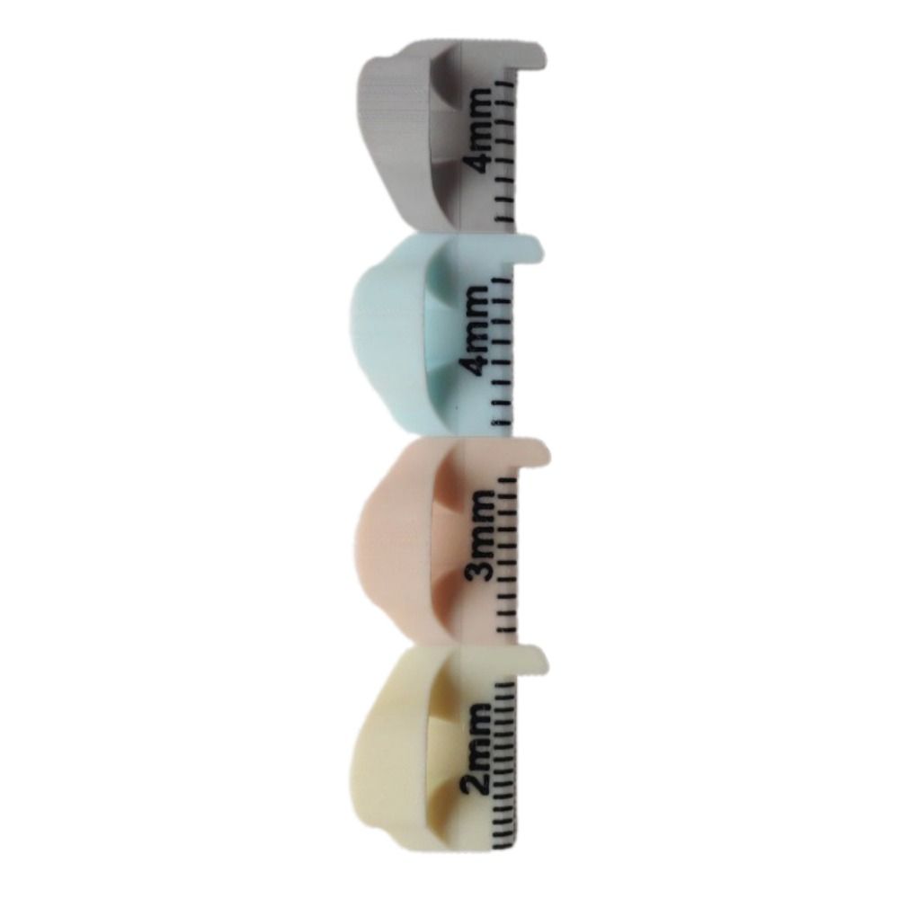 3PCS 3 Sizes Sewing Template Kit Quilting Non-Slip Sewing Needle Gauge Measuring Tool DIY Stitching Guide Tool