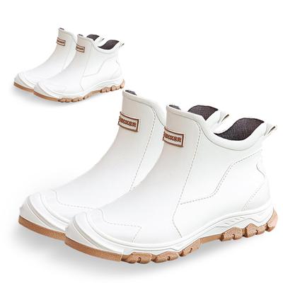 Koramaku Rain Shoes for Men and 2025 Short Rain Fully Easy To Suitable for Rain and Rainy Typhoon Farm Unisex Size Women, "Summer Arrival" Boots,