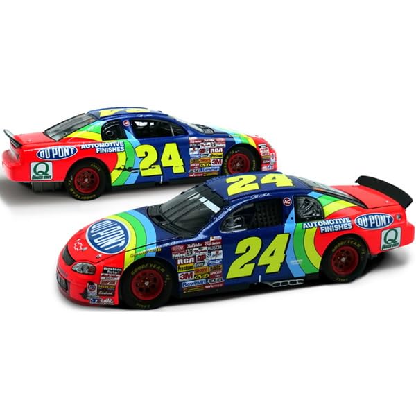 

Kyosho Lionel Racing DuPONT 1996 Chevrolet Jeff Gordon Dover Winner Finished Model LR300223 1/64 #24