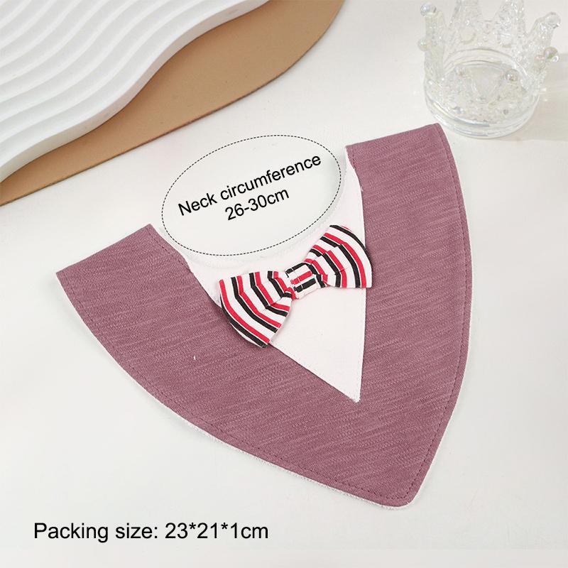 

Свадебный костюм для собак, галстук, забавный наряд для дня рождения собаки, ошейник, аксессуары, реквизит для похудения домашних животных, водонепроницаемое полотенце для слюней домашних животных