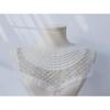 Embroidered Beadwork Collar Applique Mesh Collar Accessory For Elegances Social Gatherings Clothing Garment Decoration