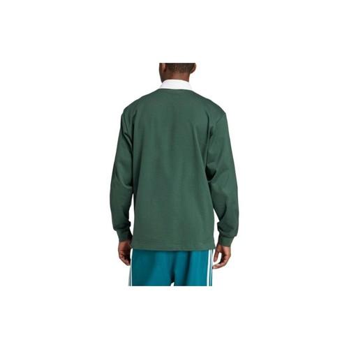 adidas Adicolor Soft And Comfortable Long Sleeve Polo Shirt IZ2468