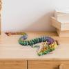 3D Printed Articulated Dragon 3D Printed Dragon Large With Flexible Joint Animal Figurines 3D Printing Stuff Home Decor Dragon