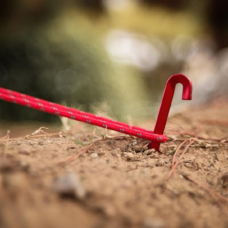 Tent Peg Aluminum Alloy Ground Peg Camping Rock Bottoms Ground Anchors Tent Accessories For Outdoor Camping Tent Peg