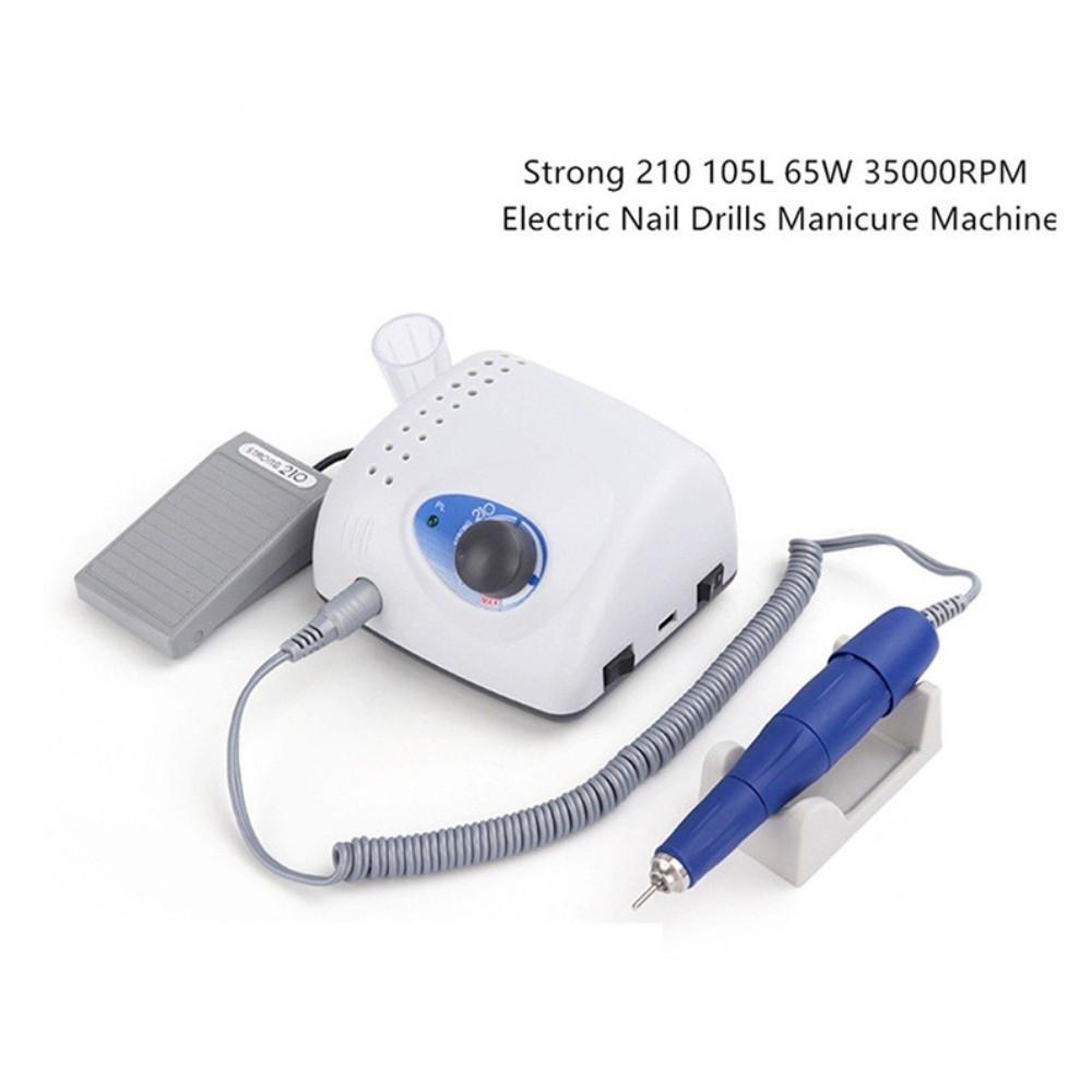 65W 35000RPM Professional Manicure Pedicure Machine High Precision Polish Nail File Bits Electric Nail Drill Manicure Machine