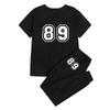 White Numbers 0-9 Iron On Patch Easy To Print For Jersey T-Shirt Parches Ropa Hoodies Diy Stickers Heat Transfer Washable
