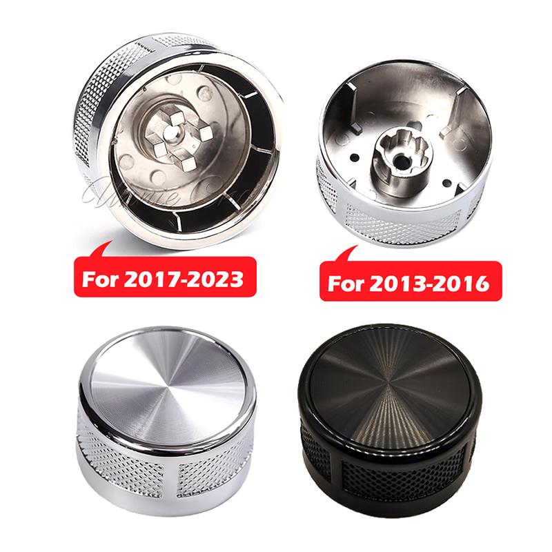 For Jaguar Gear Shift Knob Cap for Jaguar XF X260 XE F-pace XJ XJL X351 Alloy Lever Cover Rotary Gear Selector Head Replacement