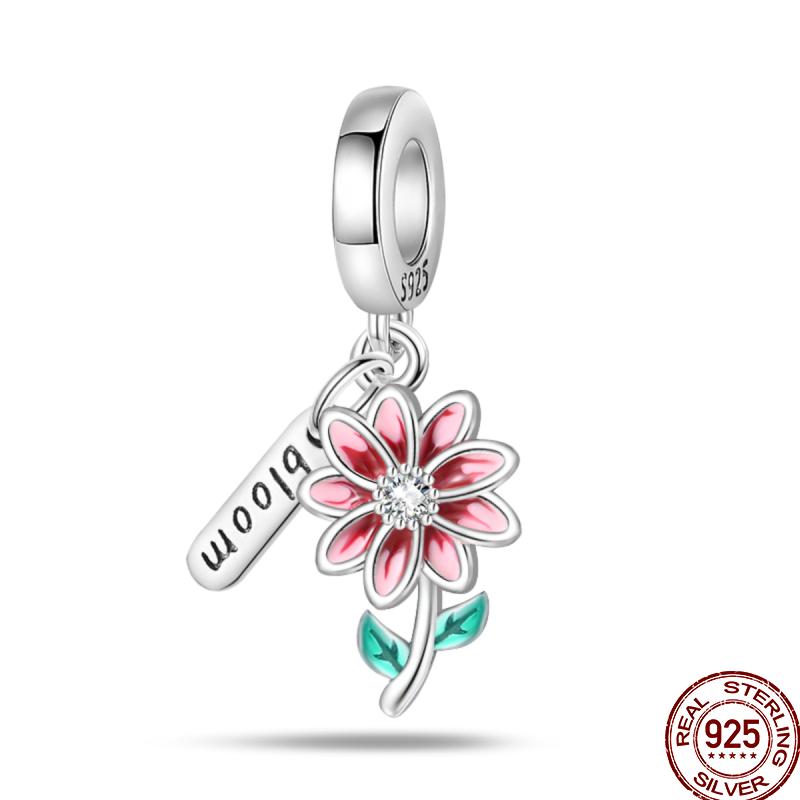 Copper Spring Insect Butterfly Series Gift Beads Suitable For 3Mm Original Bracelet Diy Birthday