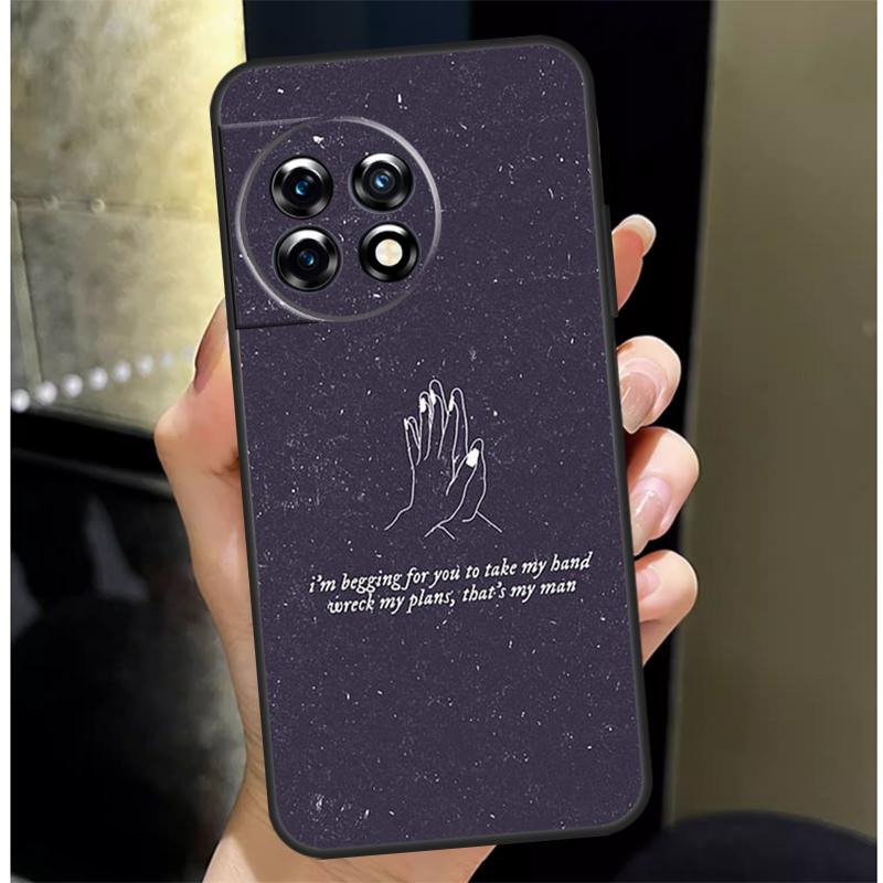 All Too Well Lyrics Cover For OnePlus 13 13R 12 12R 11 10 Pro 8T 10T OnePlus Nord 4 CE 2 3 Lite N10 N20 N30 Case