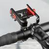 Aluminum Motorcycle Phone Holder Handlebar Mounted Cellphone Cradles Shockproof Stand Holder Universal for Scooter Bike