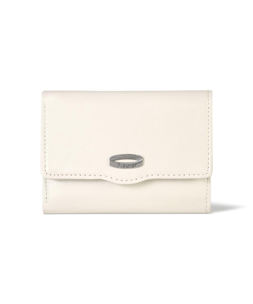Prouve Pr Flap Wallet - Cream
