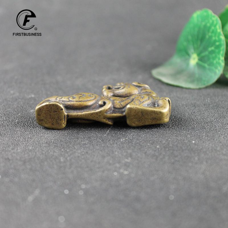 Vintage Chinese Mythological Animal Lucky Pixiu Figurines Miniatures Home Decoration Crafts Accessories Desktop Ornaments