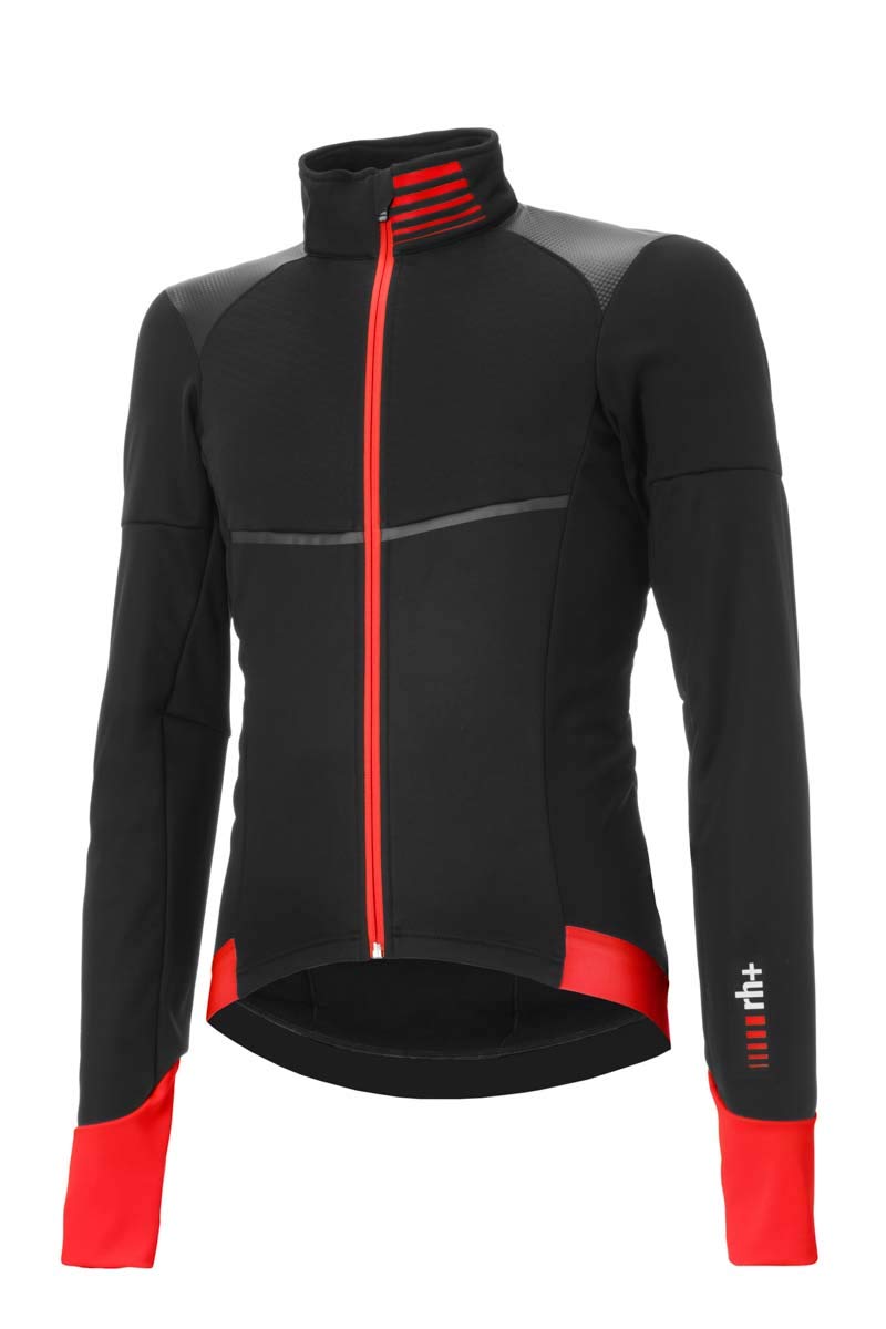 

RH Plus Power Alpha Cold Weather Cycling ICU0568 EU XXL to Japanese size Jacket, Men s, 930, Black-Red, (equivalent 2L)