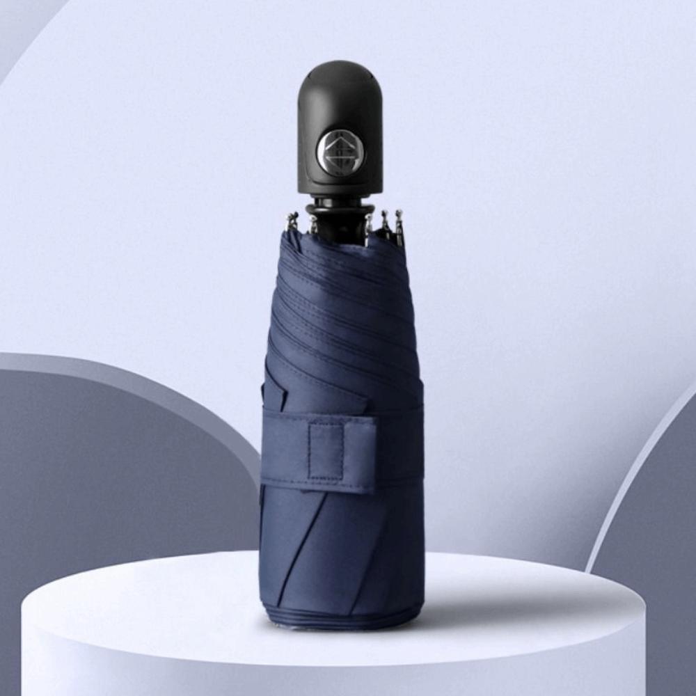 Five Fold Fully Automatic Sun Umbrella UV Protection Dual-use Folding Umbrella  Women