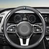 Lær Karbonfiber Bil Rattdeksel Biltilbehør For BMW E61 E81 E87 1 2 3 4 5 6 7 Serie X1 X3 X4 X5 X6 X7 F20 E90