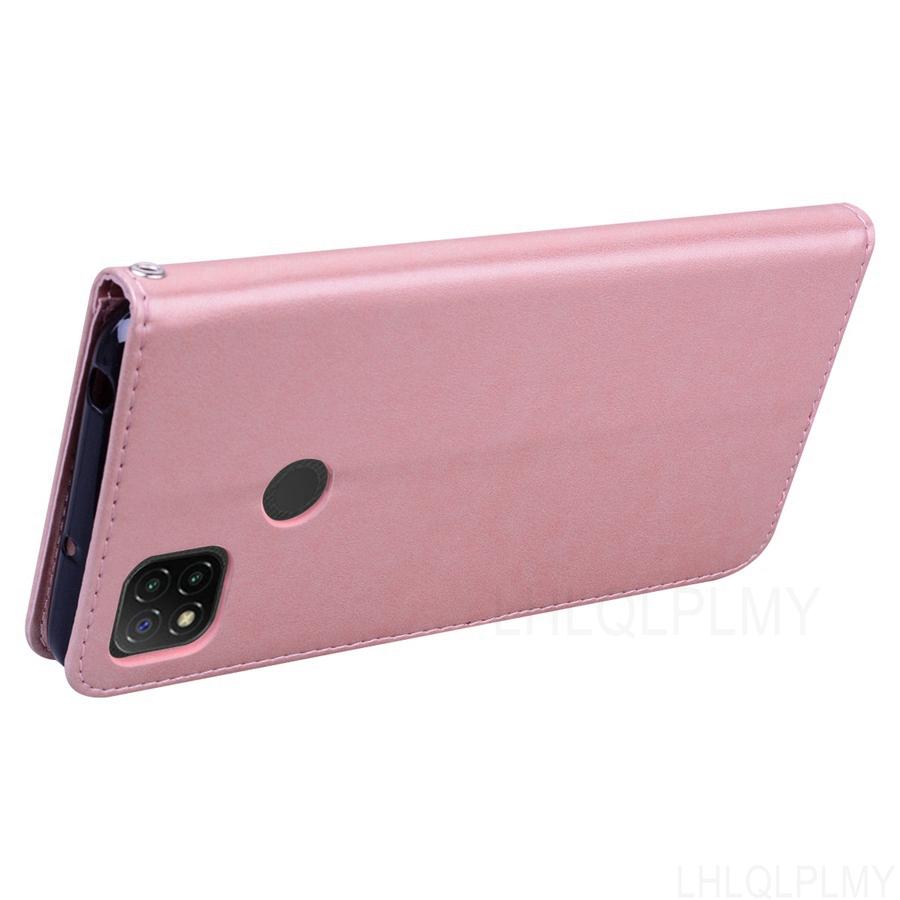 Rose Leather Wallet Flip Case For Xiaomi Mi A3 A2 Lite 11i 11T Pro 10T Redmi 9 9A 9C Nfc Note 11 10S 10 11S 5G 9S Cover Funda
