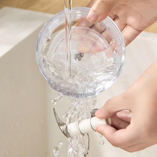 Electric Garlic Chopper with Stainless Steel Blades Mini Food Processor for Mincing Purees Portable Kitchen Gadget for Home Camping Travel