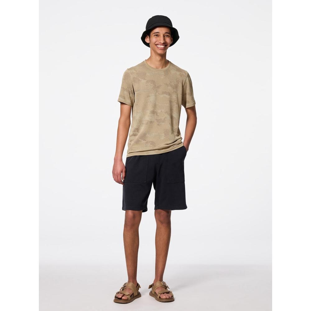 Gu By Uniqlo Side Seamless Crew Neck T  paTTern  Ga