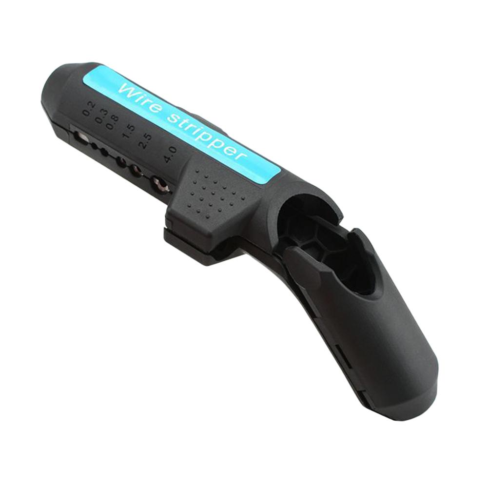 

1PC Multi-Functional Curved Handle Wire Stripper Quick Wire Cutting Tool Specially Designed For Electricians чорний