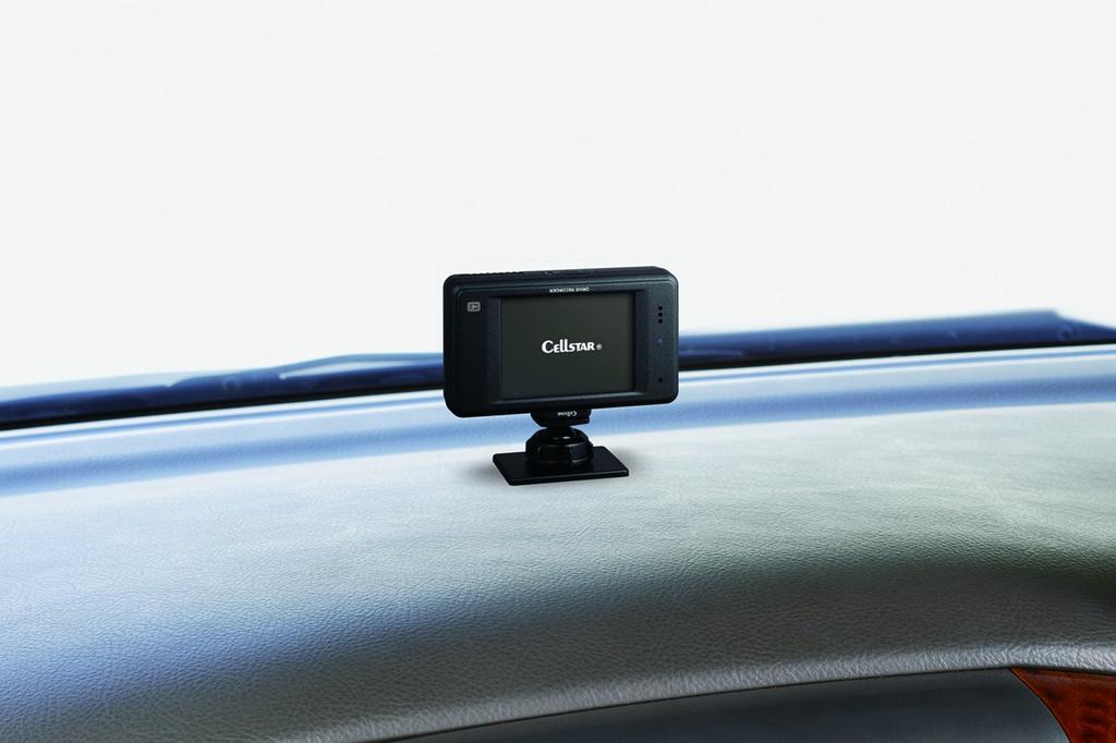 CELLSTAR Dash Cam Made In Parking Safe Driving Support Functions CSD-670FH, Japan, 3-Year Warranty, Monitoring, GPS, 2.4-inch Touchscreen, microSD,