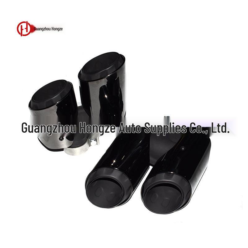

Compatible Porsche Macan 14-23 Quad-Outlet Tailpipe Exhaust, Three-Layer Modification