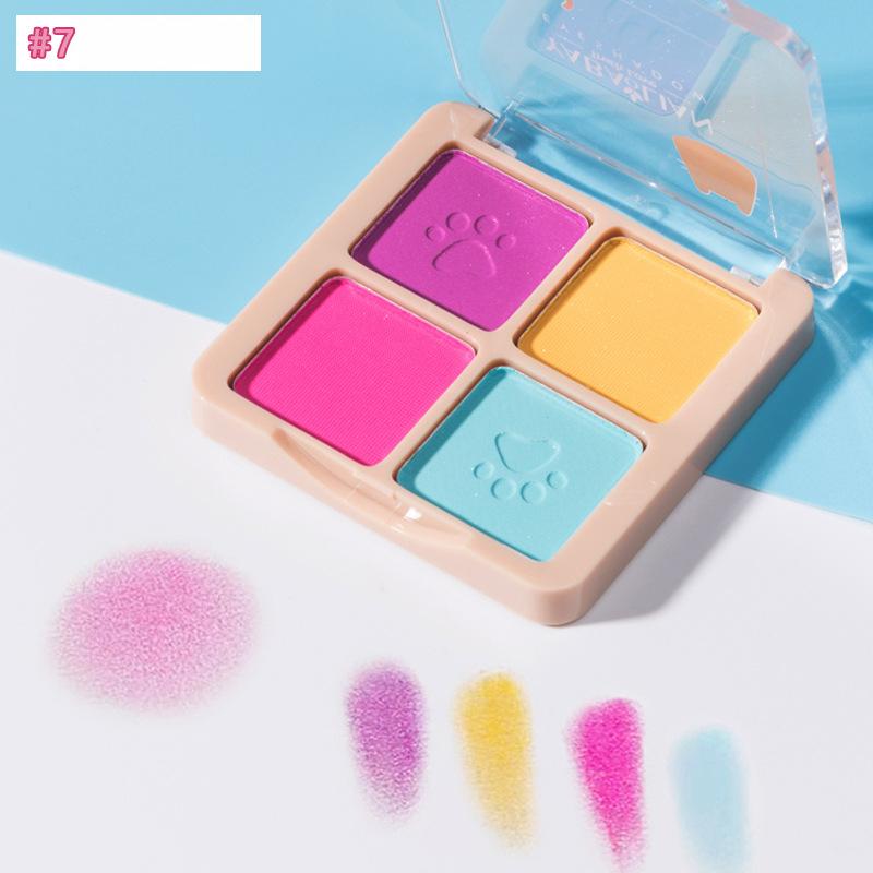 Eyeshadow Four Colors Matte Eye Makeup Niche Makeup