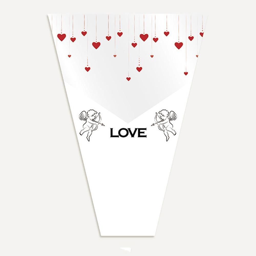 10 Pieces Transparent Flower Packaging Bags Waterproof Flower Arrangement Bags  520 Celebration
