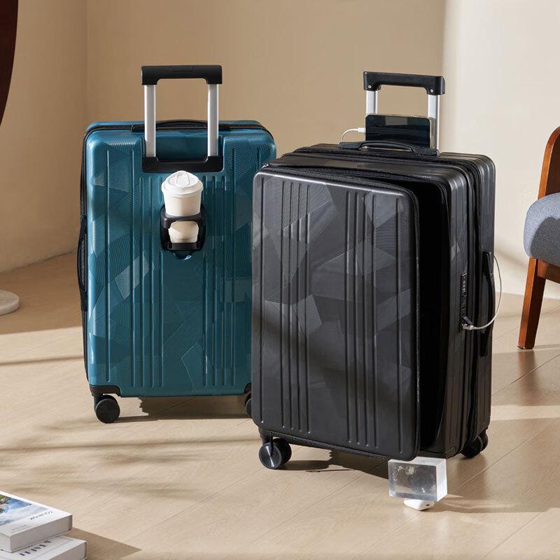 Oumanfei Expandable Side-Opening Luggage 22 Inches