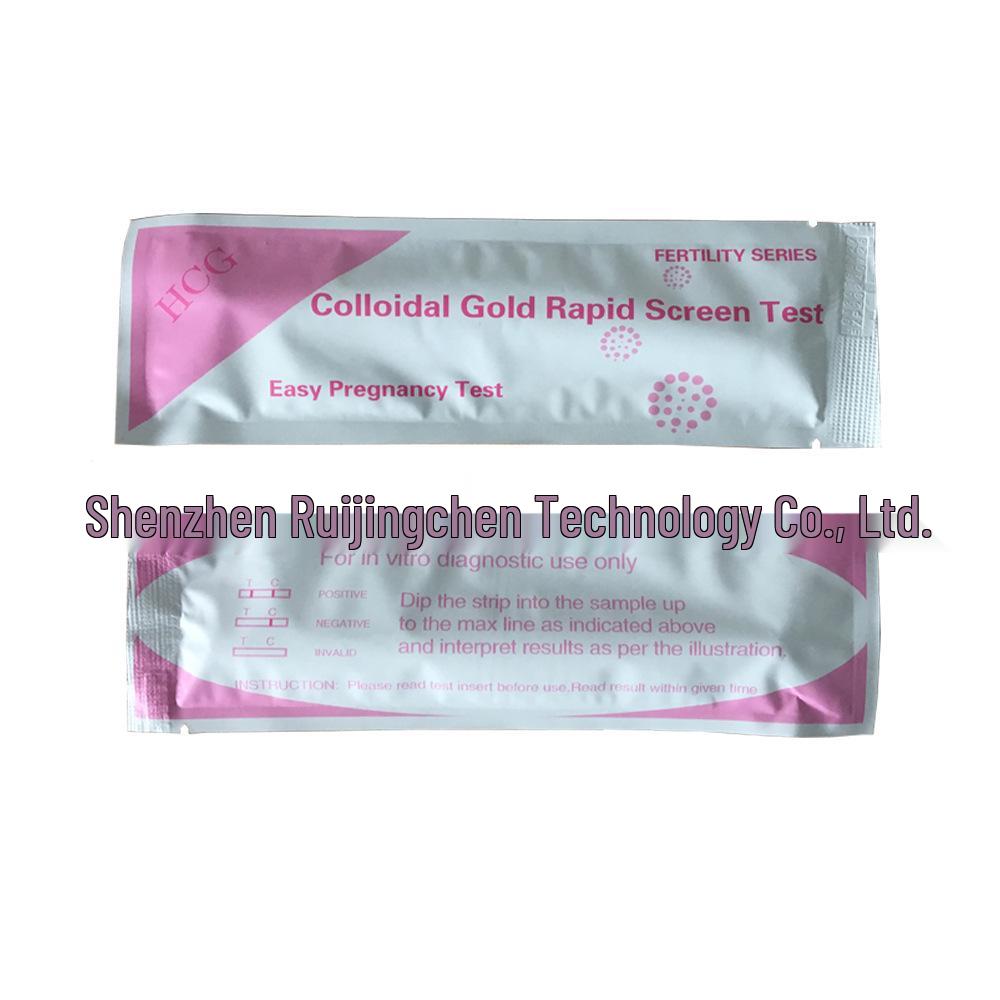 English Packaged HCG Pregnancy Test Midstream - Early Detection Pen
