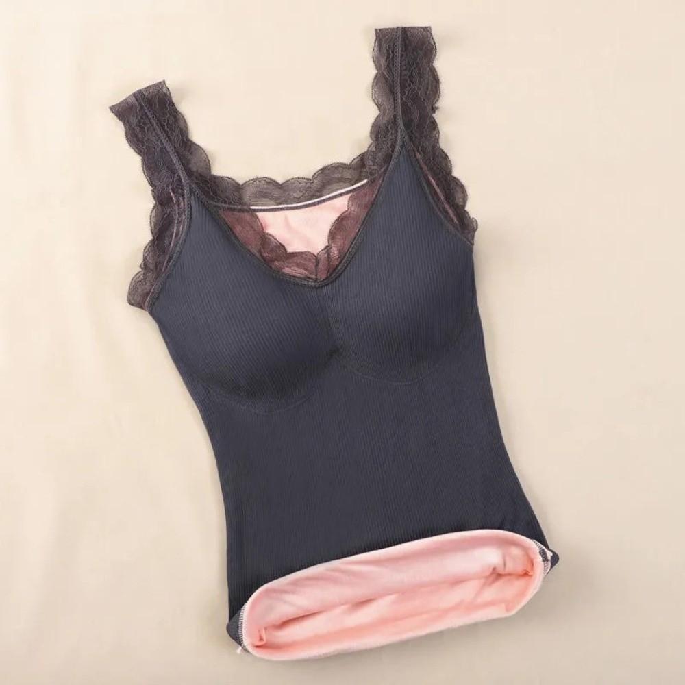 Soft Fabric Thermal Underwear Plus Size Thermal Shirt New Inner Wear Female Clothing
