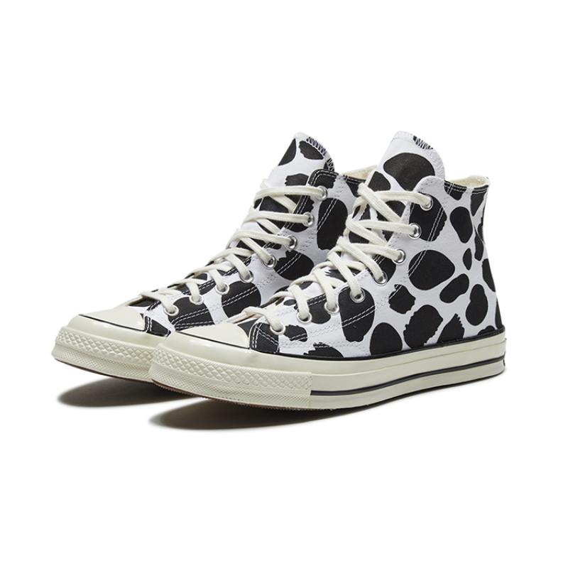 Converse Chuck 70 Animal Print Cow High Top Canvas Unisex Black & White