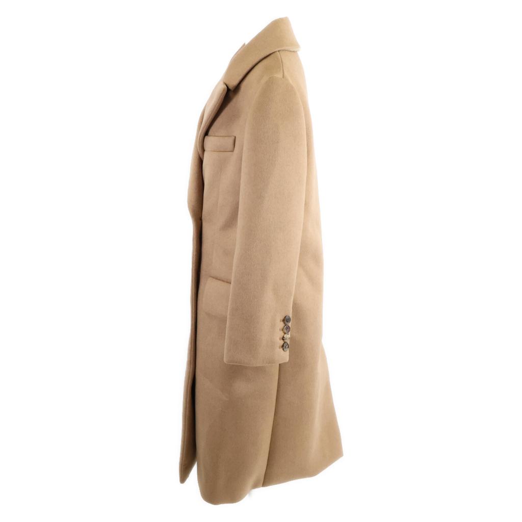 MIUMIU [Beautiful Condition] Camel Wool Double Chesterfield Jacket Coat 38 beigeUsed