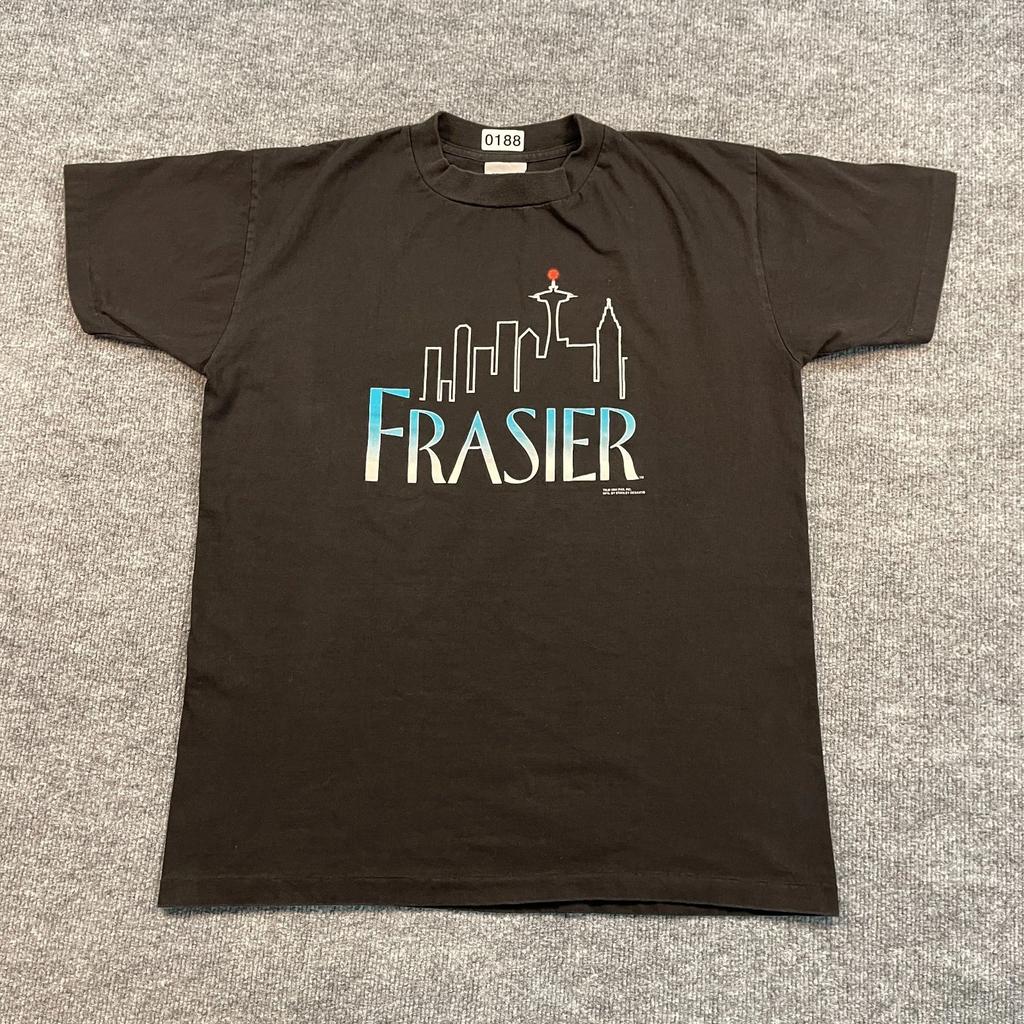 Maglietta Vintage 1994 Serie TV Sitcom Frasier Taglia L 22x28 Stanley-Desantis
