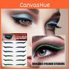 West Month Self Adhesive Eyeliner Stickers Six Pairs For Dramatic Eye Makeup Looks